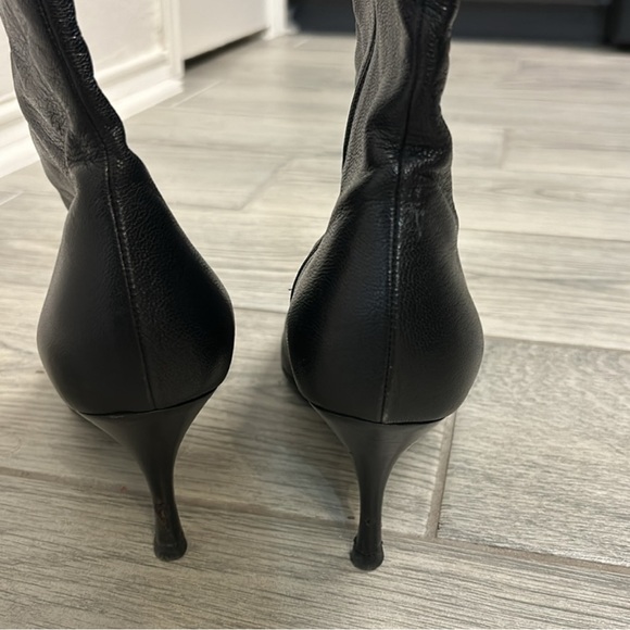 Gucci Black Leather Boots - Picture 4 of 12